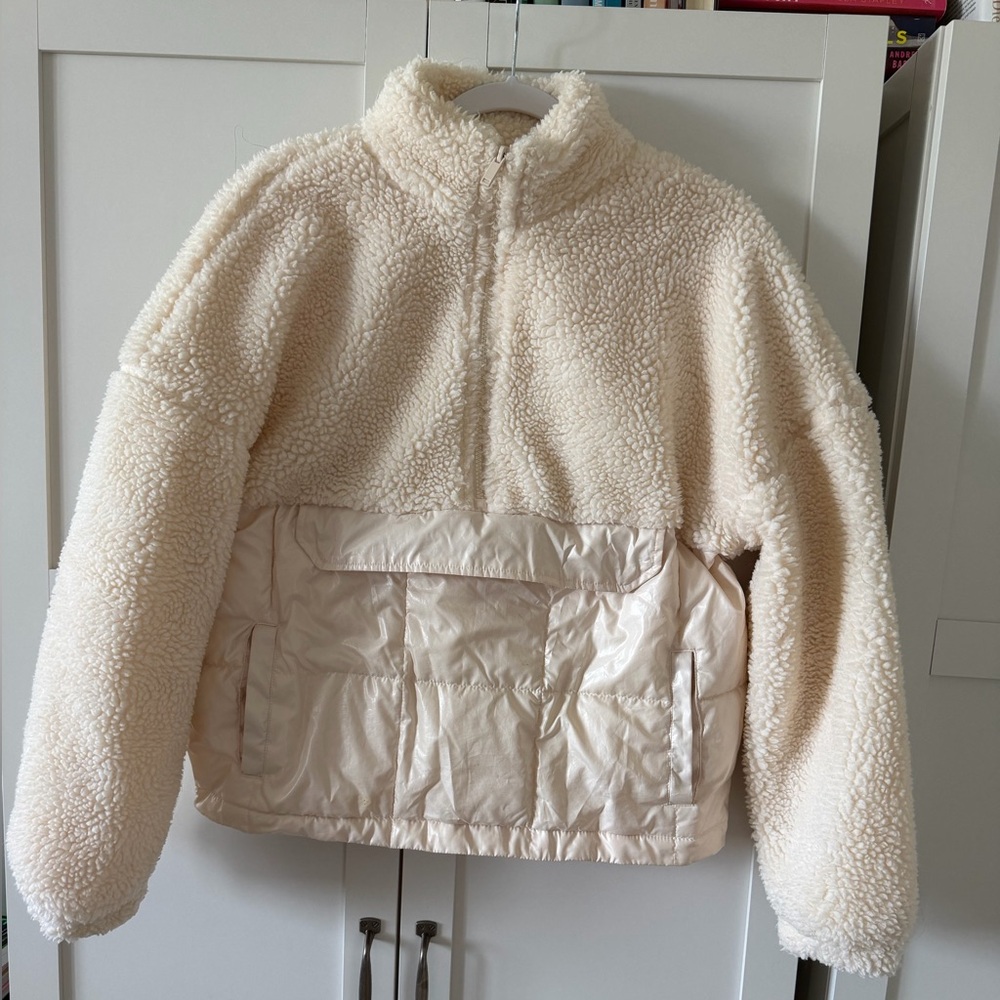 Fabletics Cream Jacket